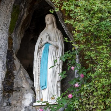 Lourdes prie pour le Pape François