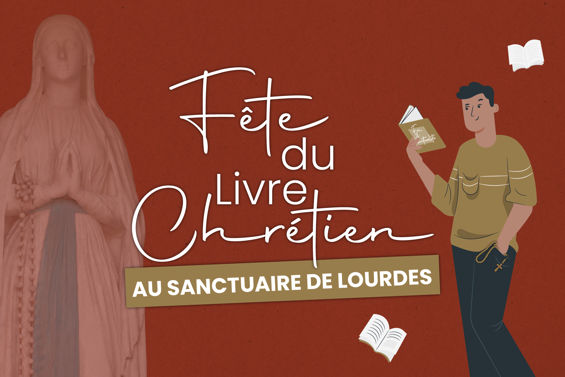 Fete du livre à Lourdes du 13 au 15 aout